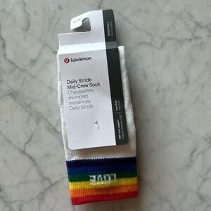 lululemon Daily Stride Mid-Crew Sock